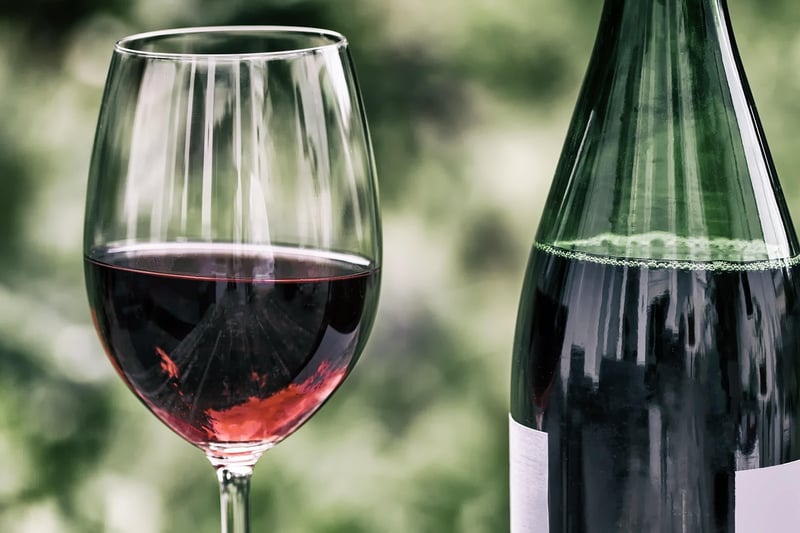 Wine Bottle Centerpieces